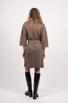 Ebanie Dress - Brown