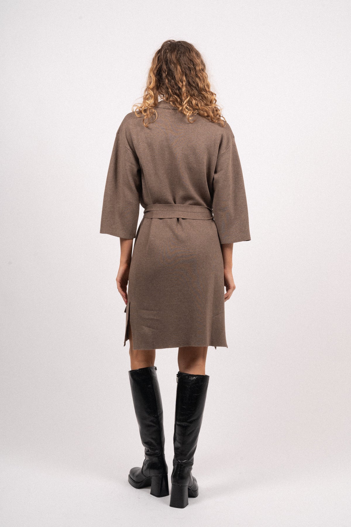 Ebanie Dress - Brown