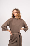 Ebanie Dress - Brown