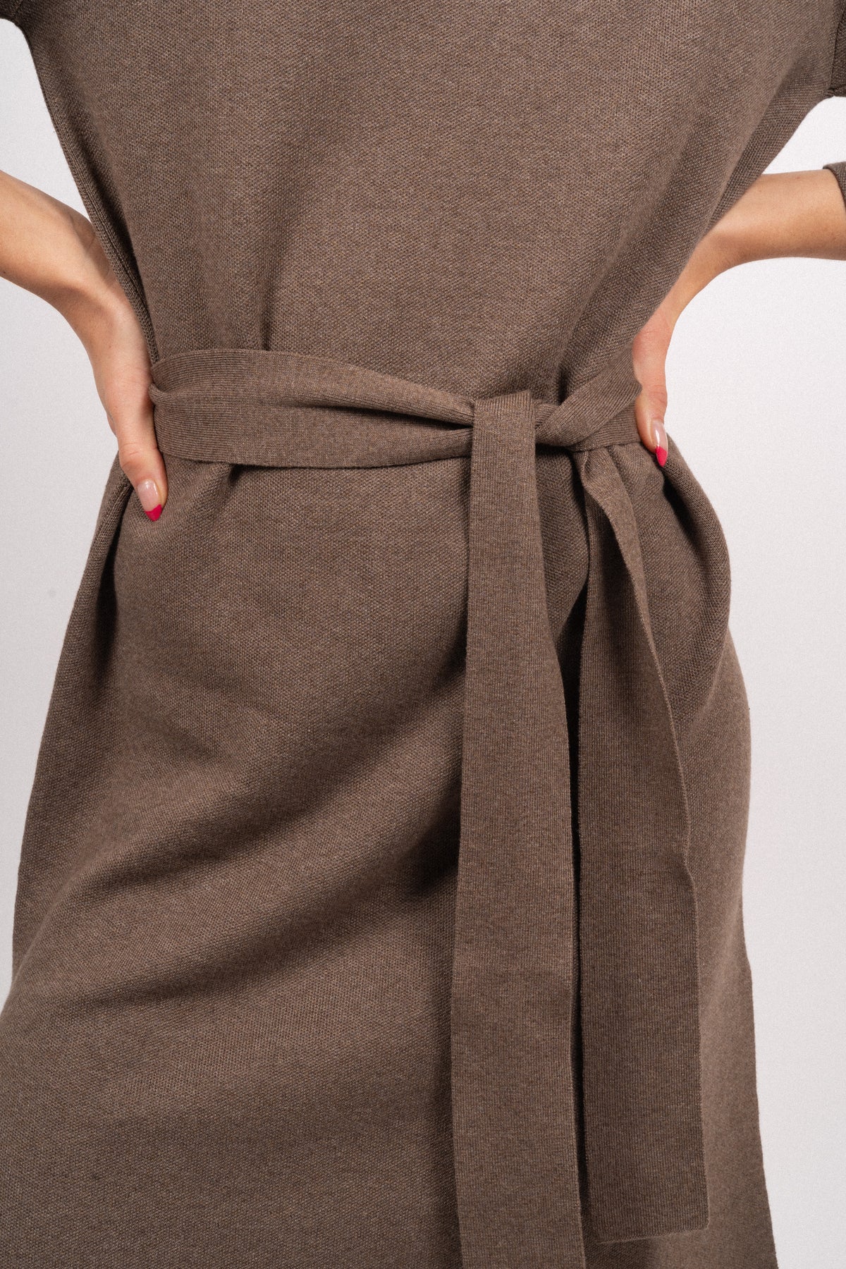 Ebanie Dress - Brown