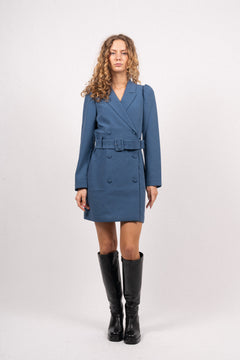 Savannah Dress - Ensign Blue