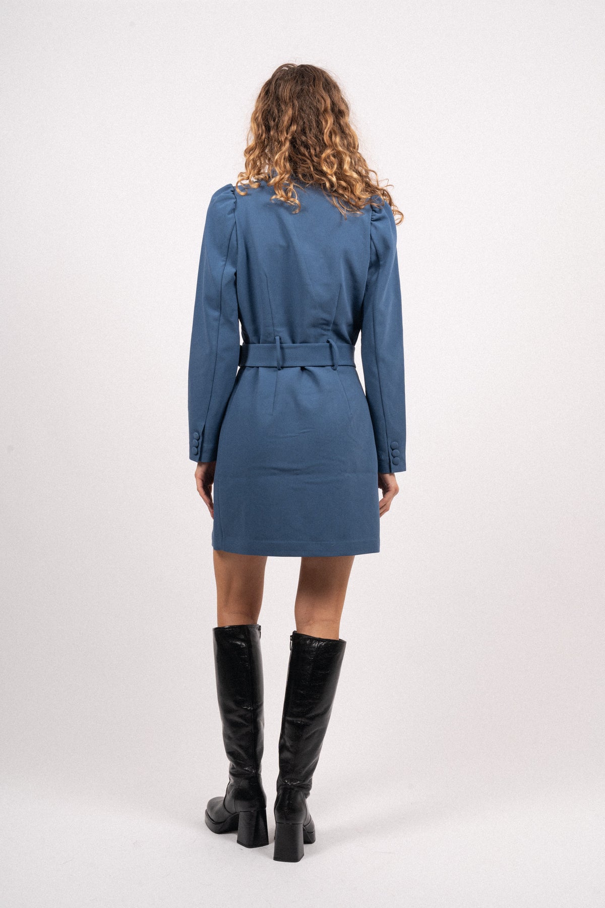 Savannah Dress - Ensign Blue