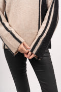 Alva LS O-Neck Knit - Birch Black