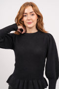 Nala Alpaca Sweater - Black