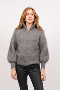 Li Chunky Sweater - Grey Melange