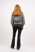 Li Chunky Sweater - Grey Melange