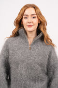 Li Chunky Sweater - Grey Melange