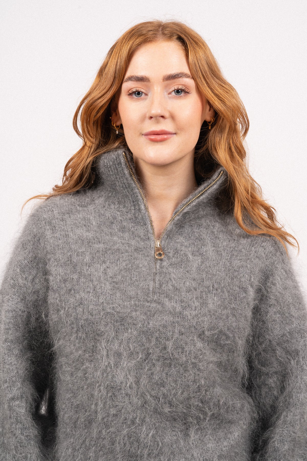 Li Chunky Sweater - Grey Melange