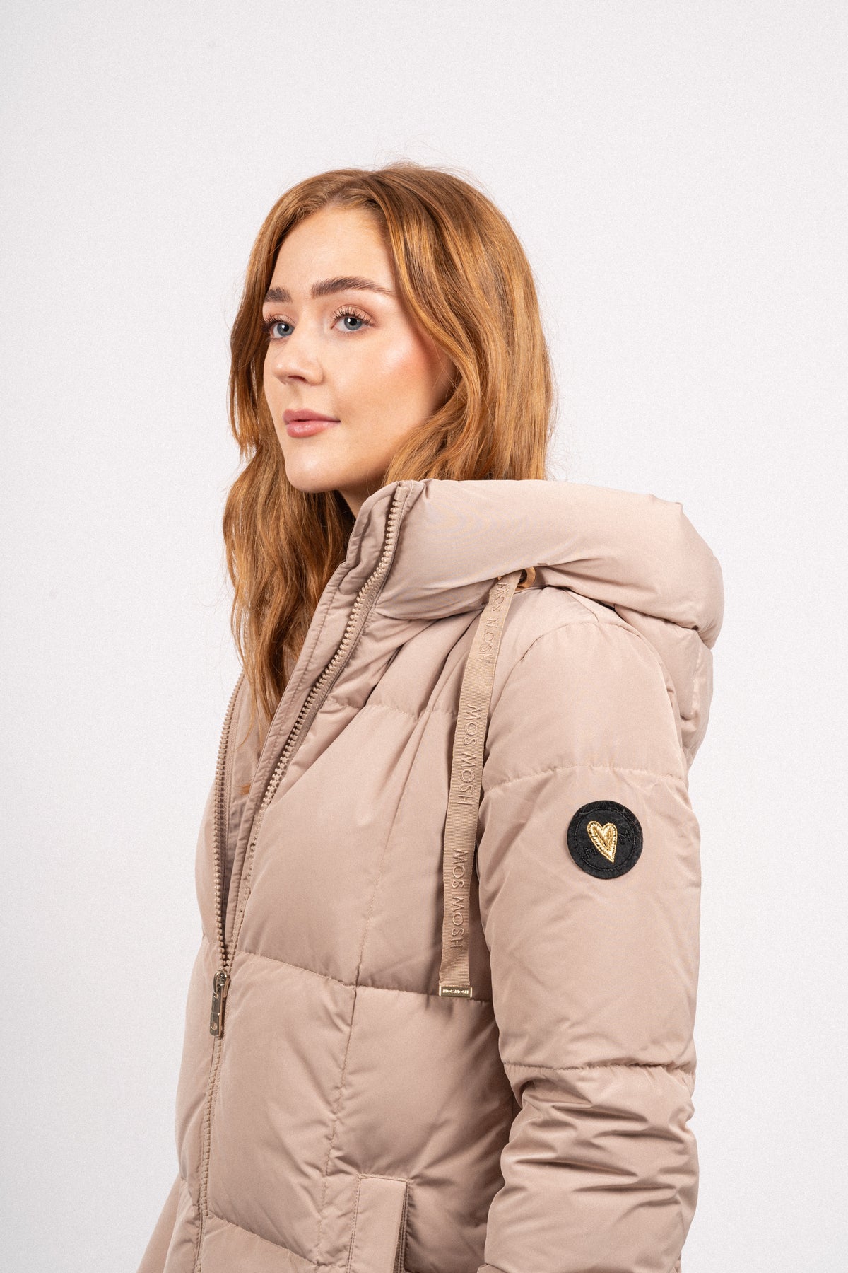 Nova Square Down Coat - Savannah Tan