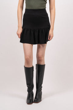 Ginger Merino Skirt - Black