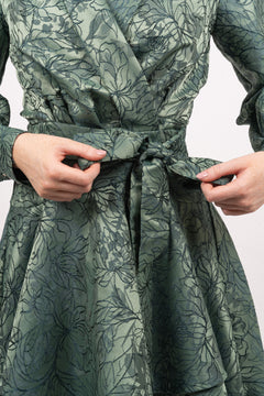 Iza Mini Dress - Green