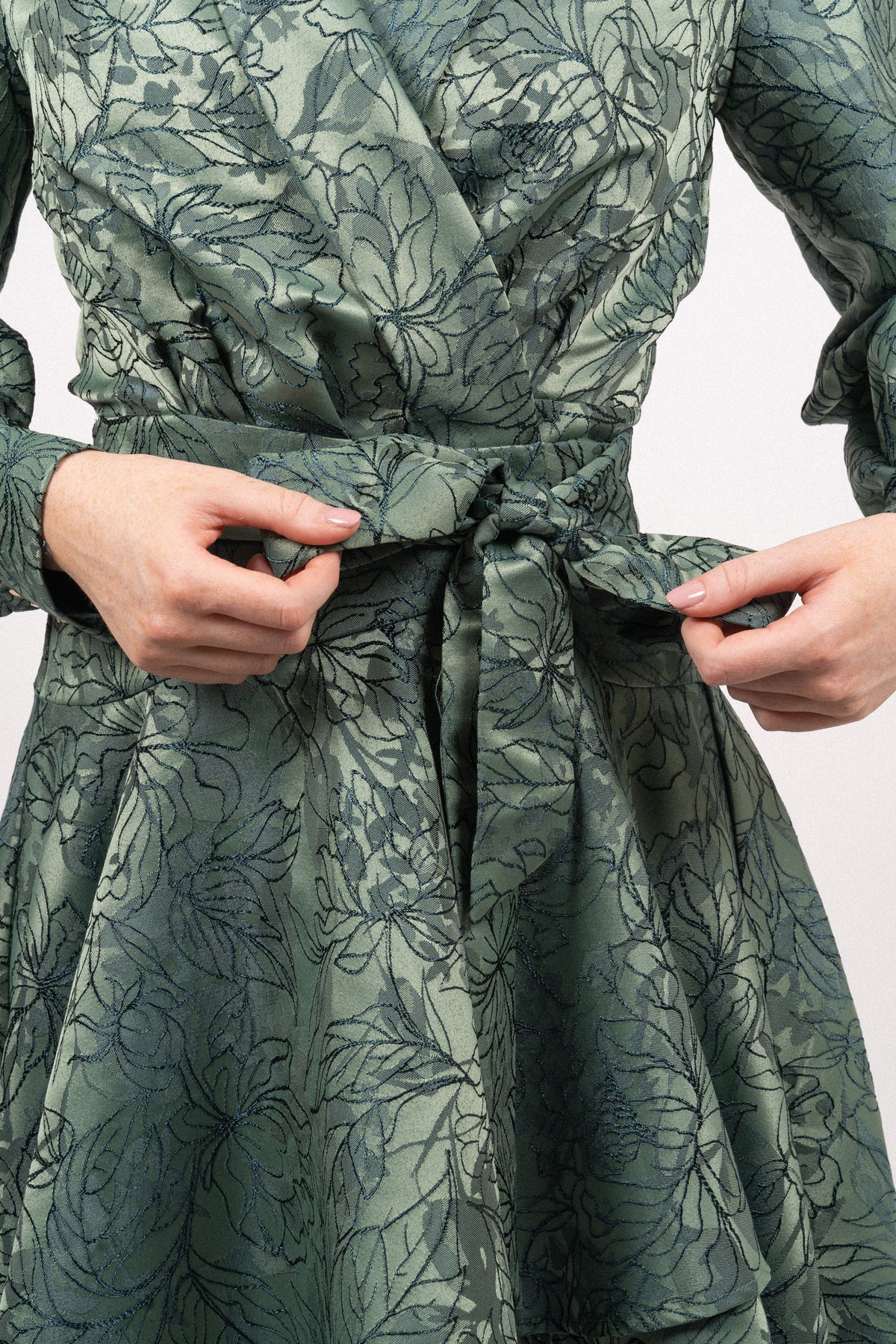 Iza Mini Dress - Green