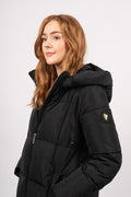 Nova Square Down Coat - Svart