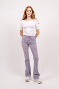 Lois Jeans Melrose Manchesterbyxor - Purple Snow