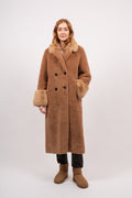 Fiona Wool Coat Long - Ljusbrun
