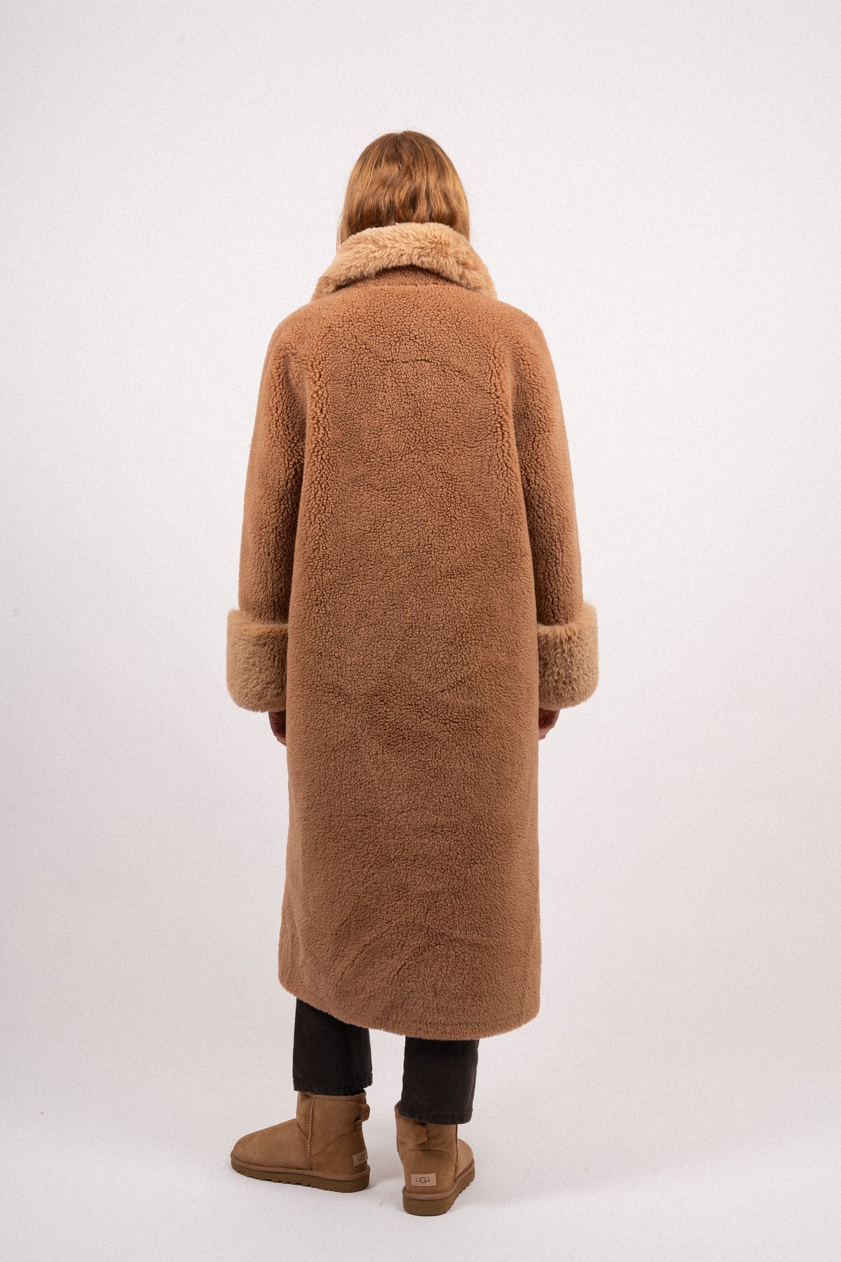 Fiona Wool Coat Long - Ljusbrun