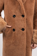 Fiona Wool Coat Long - Ljusbrun