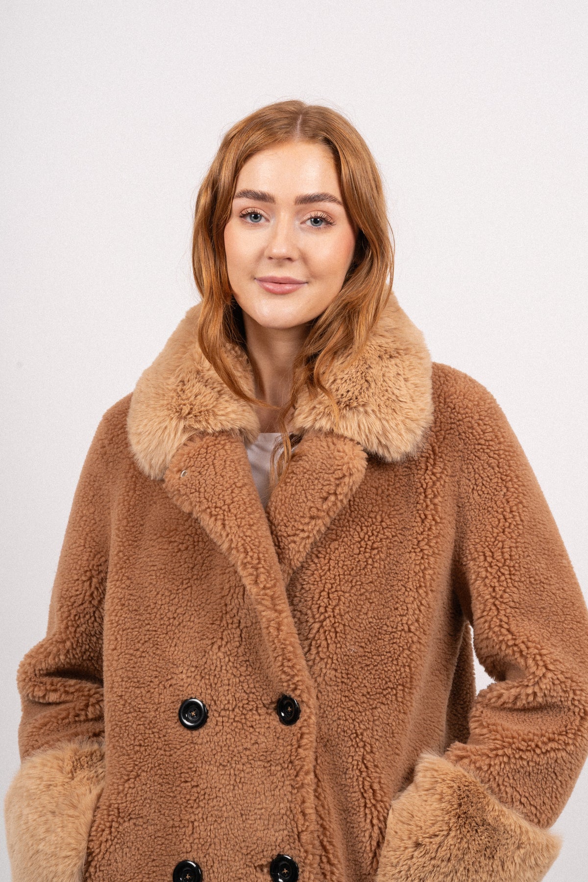 Fiona Wool Coat Long - Ljusbrun
