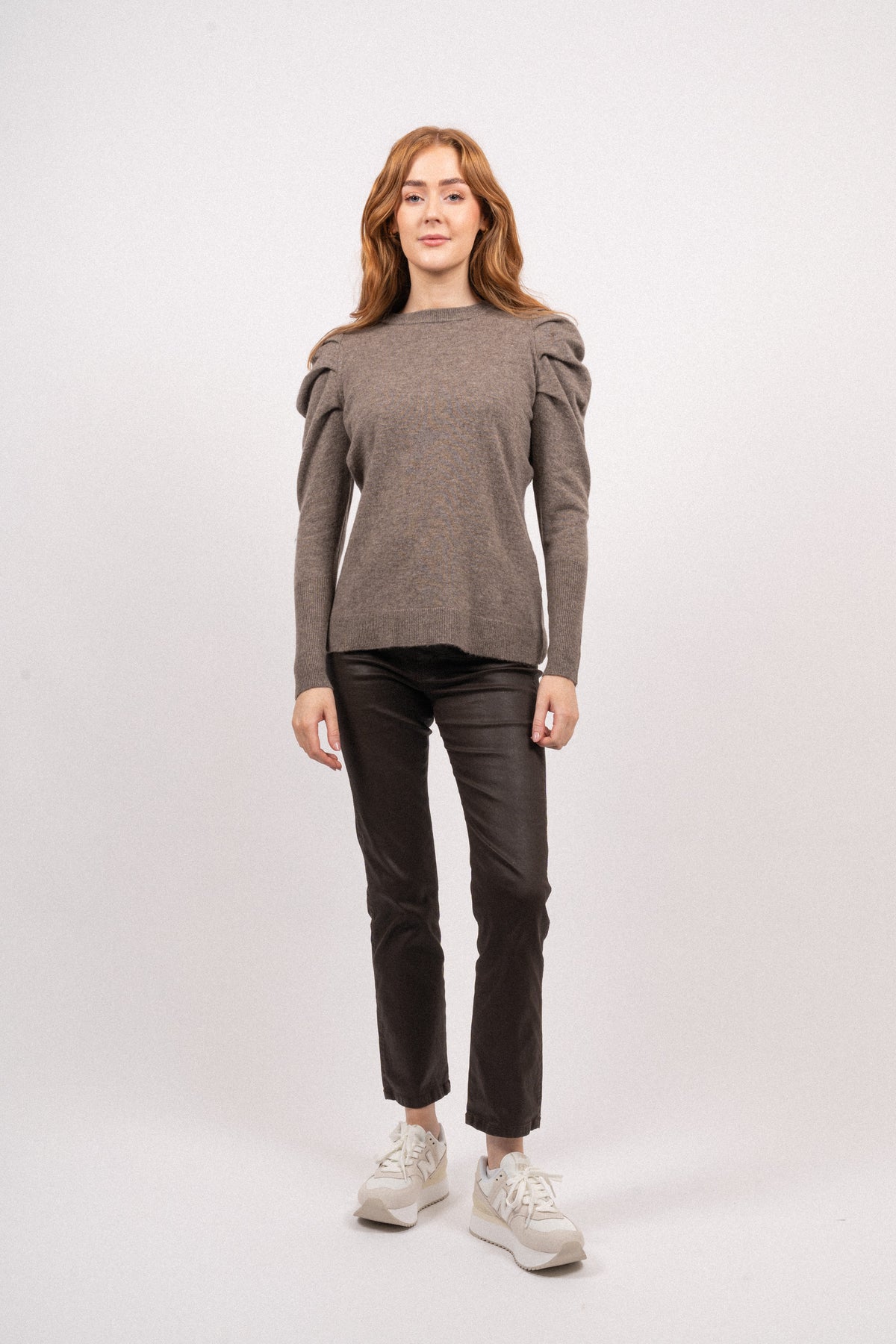 Luna Wool Sweater - Brown