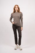 Luna Wool Sweater - Brown