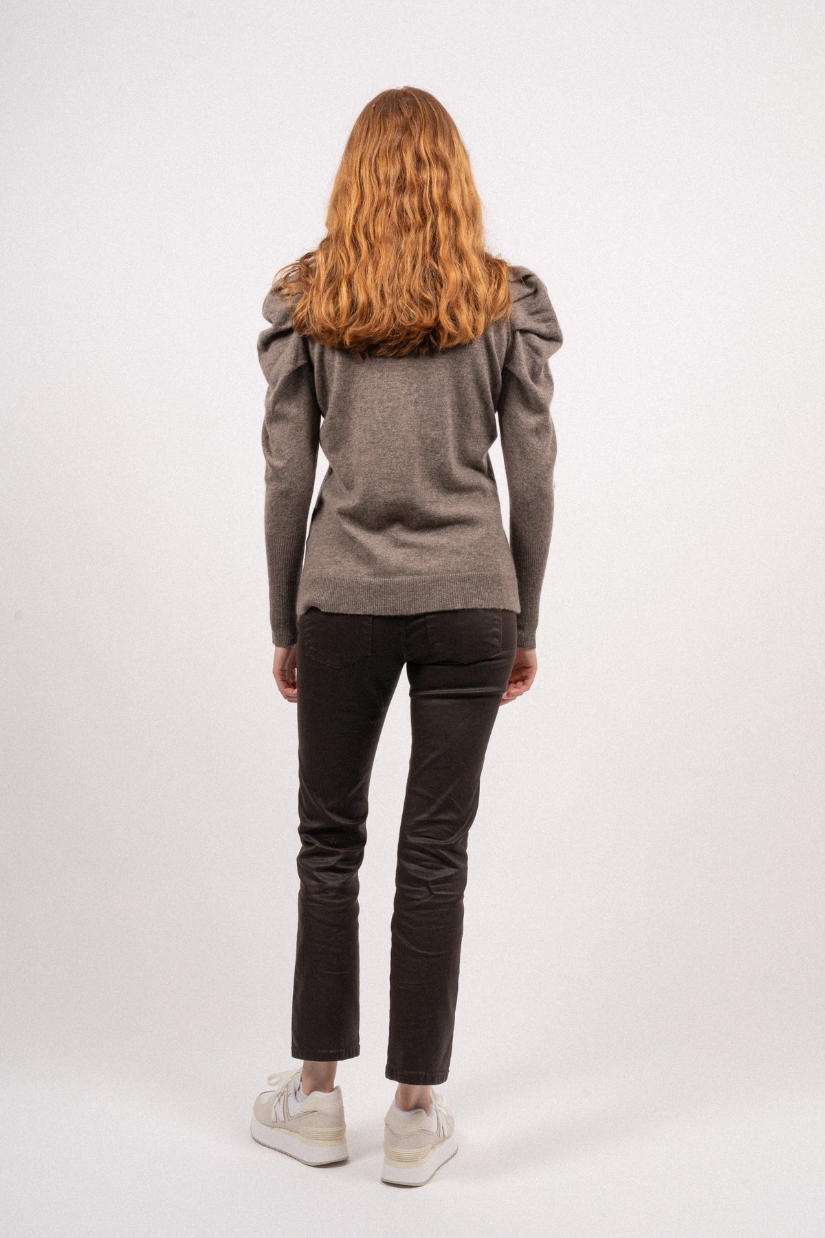Luna Wool Sweater - Brown