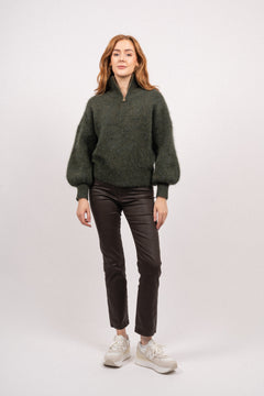 Li Chunky Sweater - Army