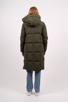 Nova Square Down Coat - Forest Night