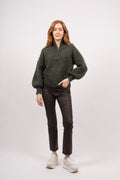 Li Chunky Sweater - Army