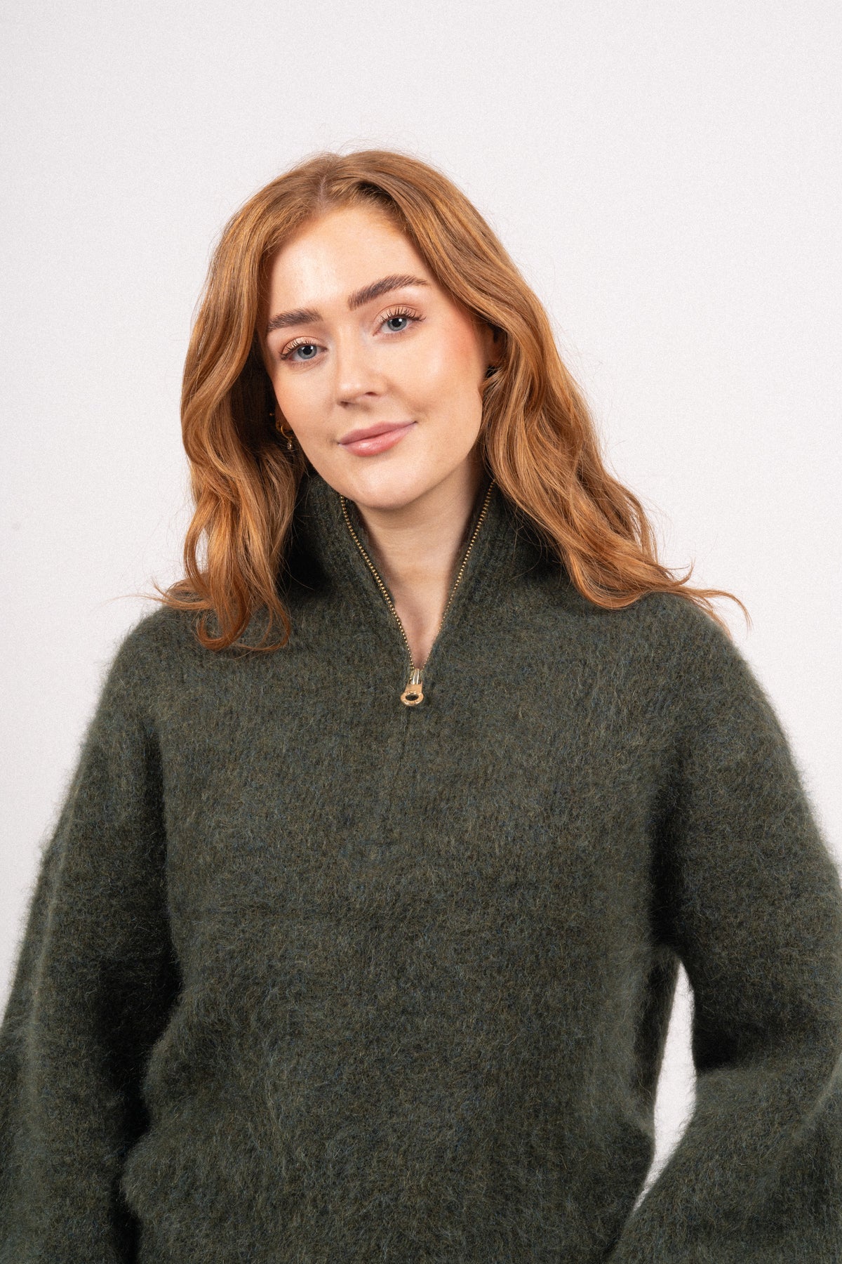 Li Chunky Sweater - Army