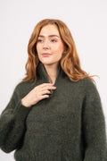 Li Chunky Sweater - Army
