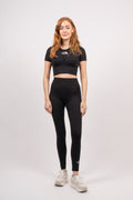 W New Seamless Legging - Black