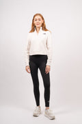 W 100 Glacier Half Zip - Gardenia White