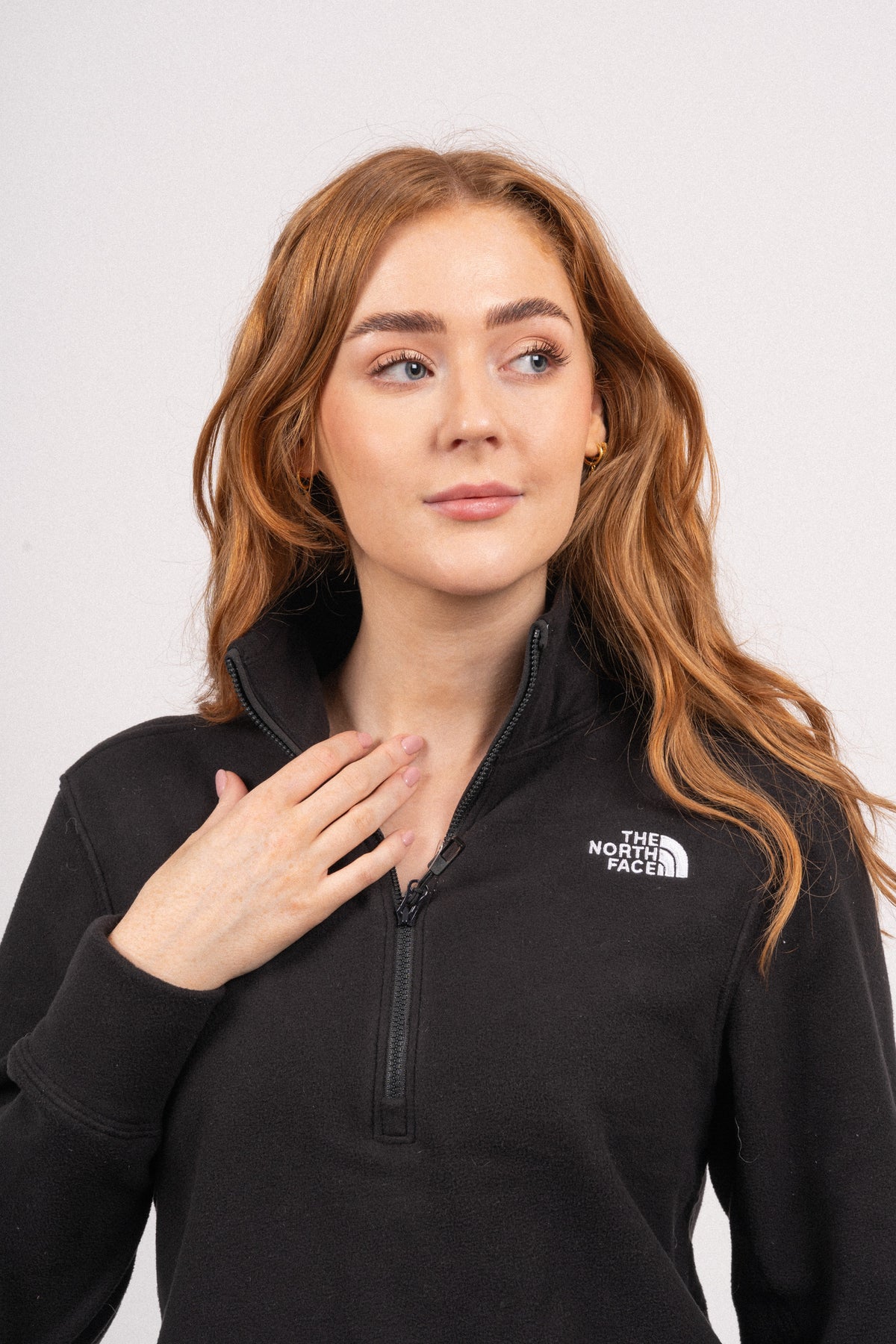 W 100 Glacier Half Zip - Black