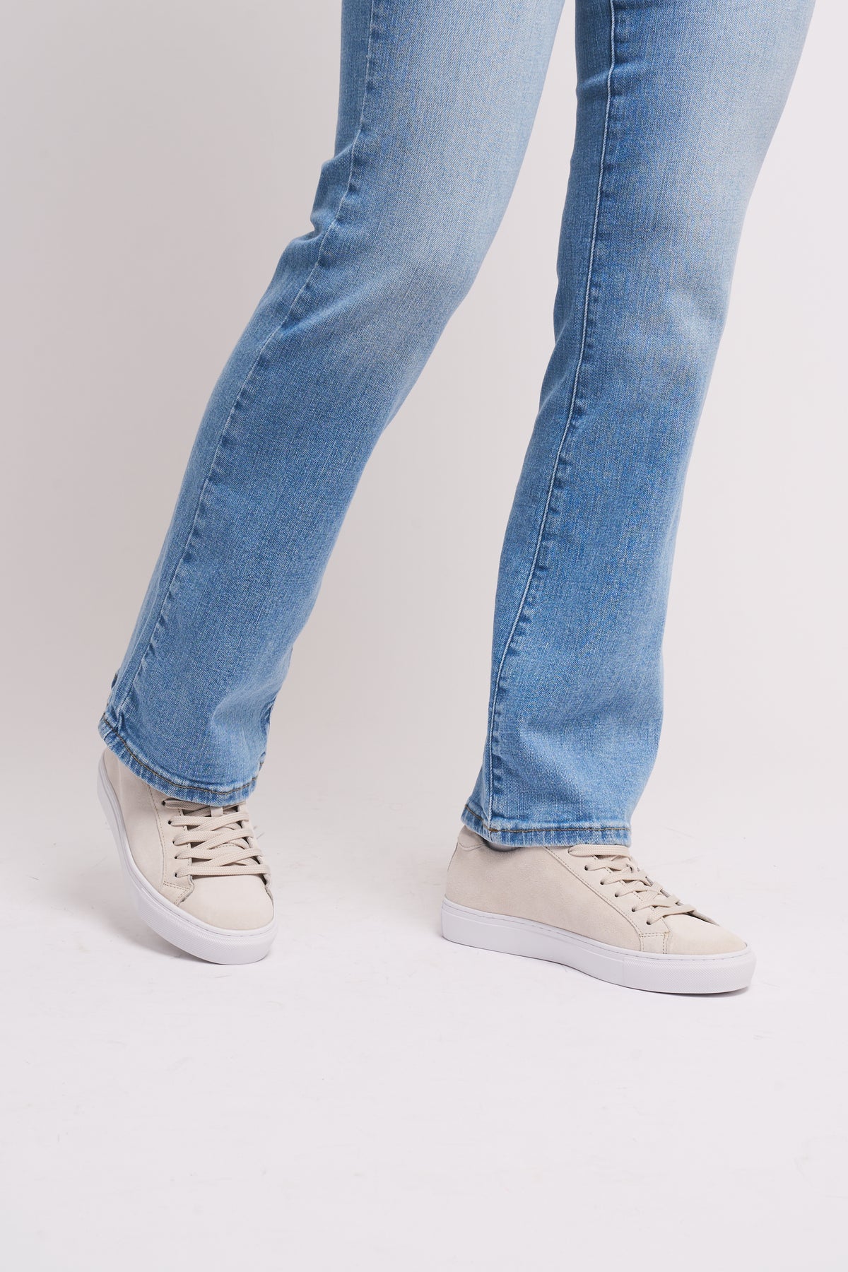 Type - Off White Suede