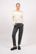 Marie MW Leather Pants - Magnet