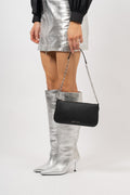 Md Chain Pouchette Shiny - Svart