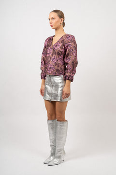 Paula Pink Lavender 3/4 Top - Pink Lavender