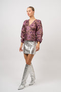 Paula Pink Lavender 3/4 Top - Pink Lavender