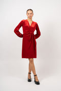 GorielIW Wrap Dress - True Red