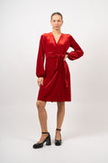 GorielIW Wrap Dress - True Red