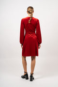 GorielIW Wrap Dress - True Red