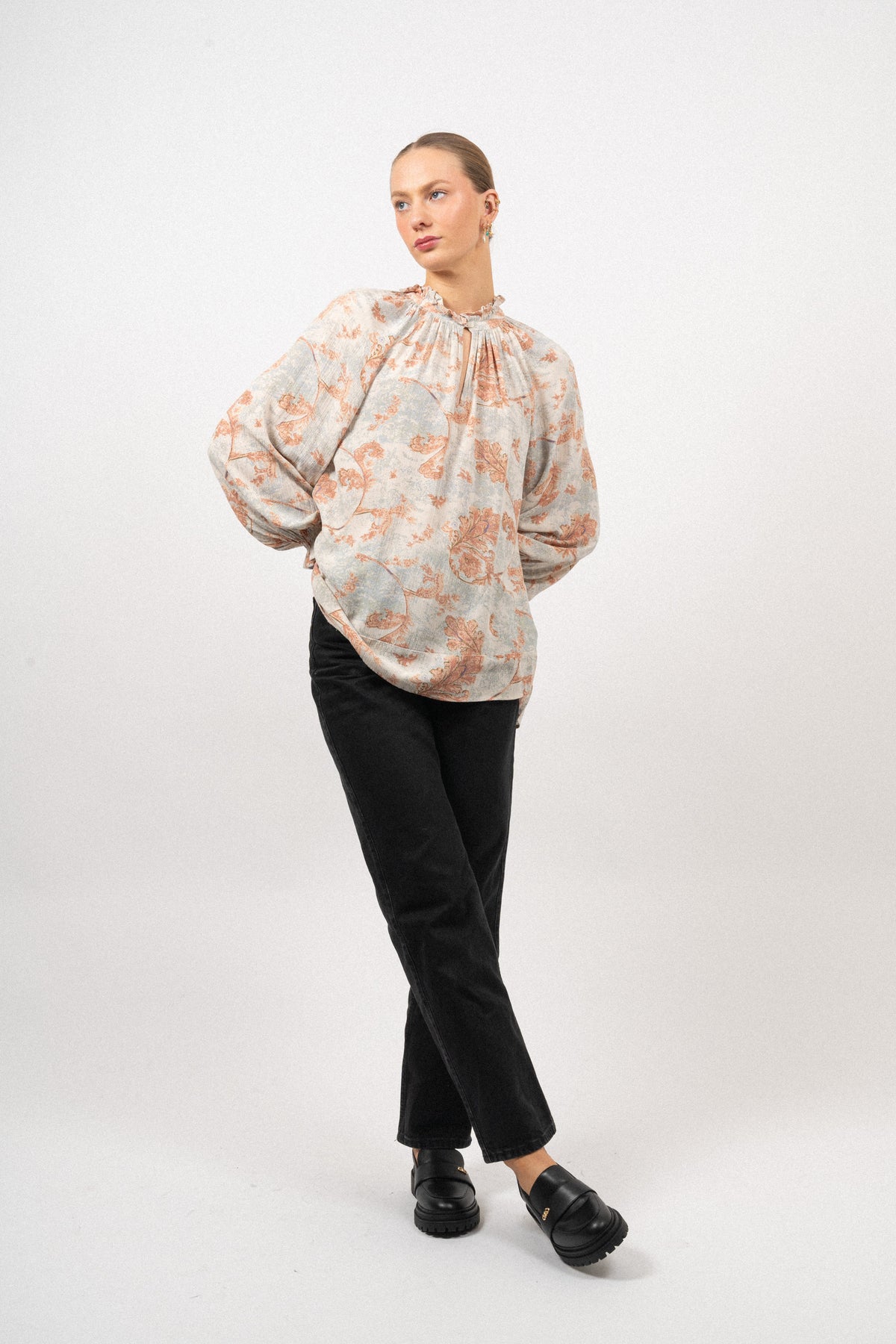 Alva Blouse - Beige