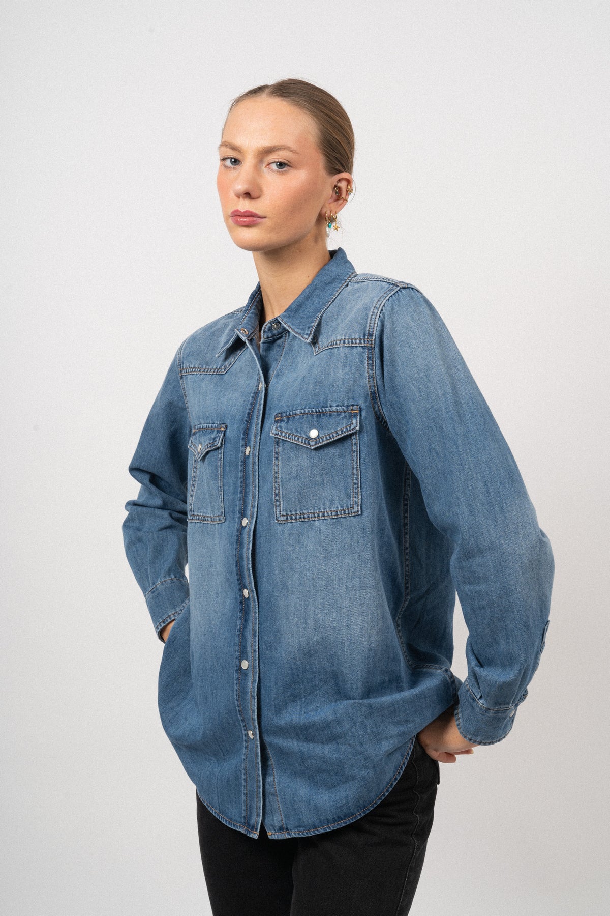 Jackie Denimskjorta