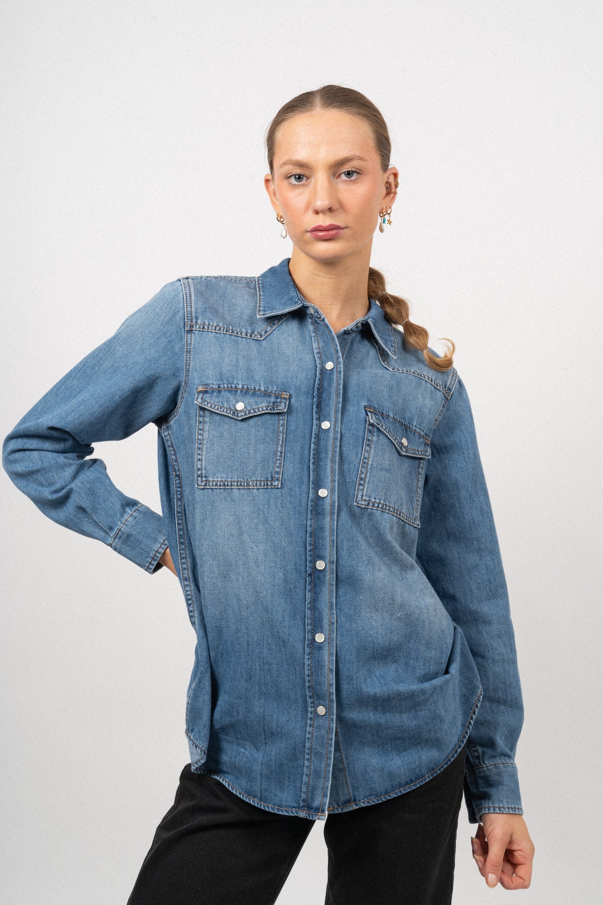 Jackie Denimskjorta