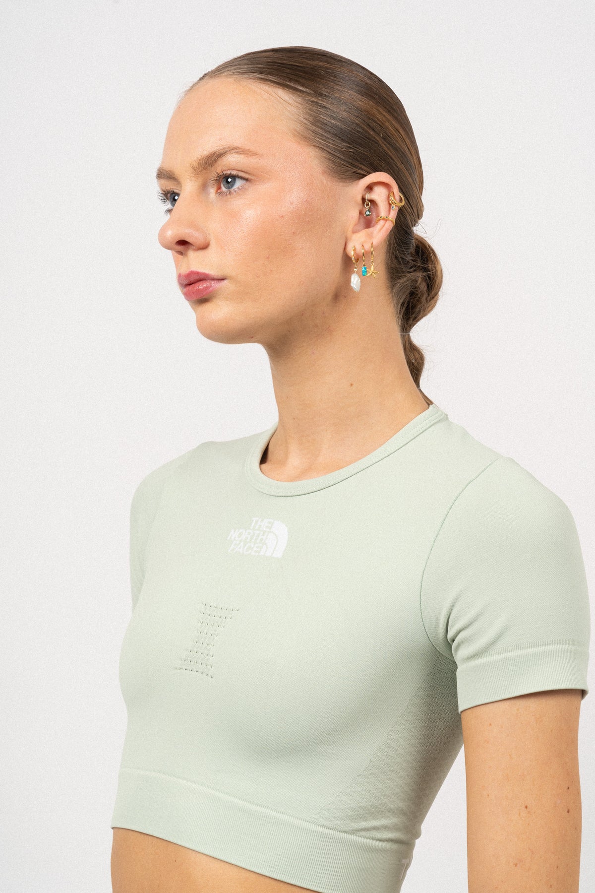 W New Seamless SS - Misty Sage