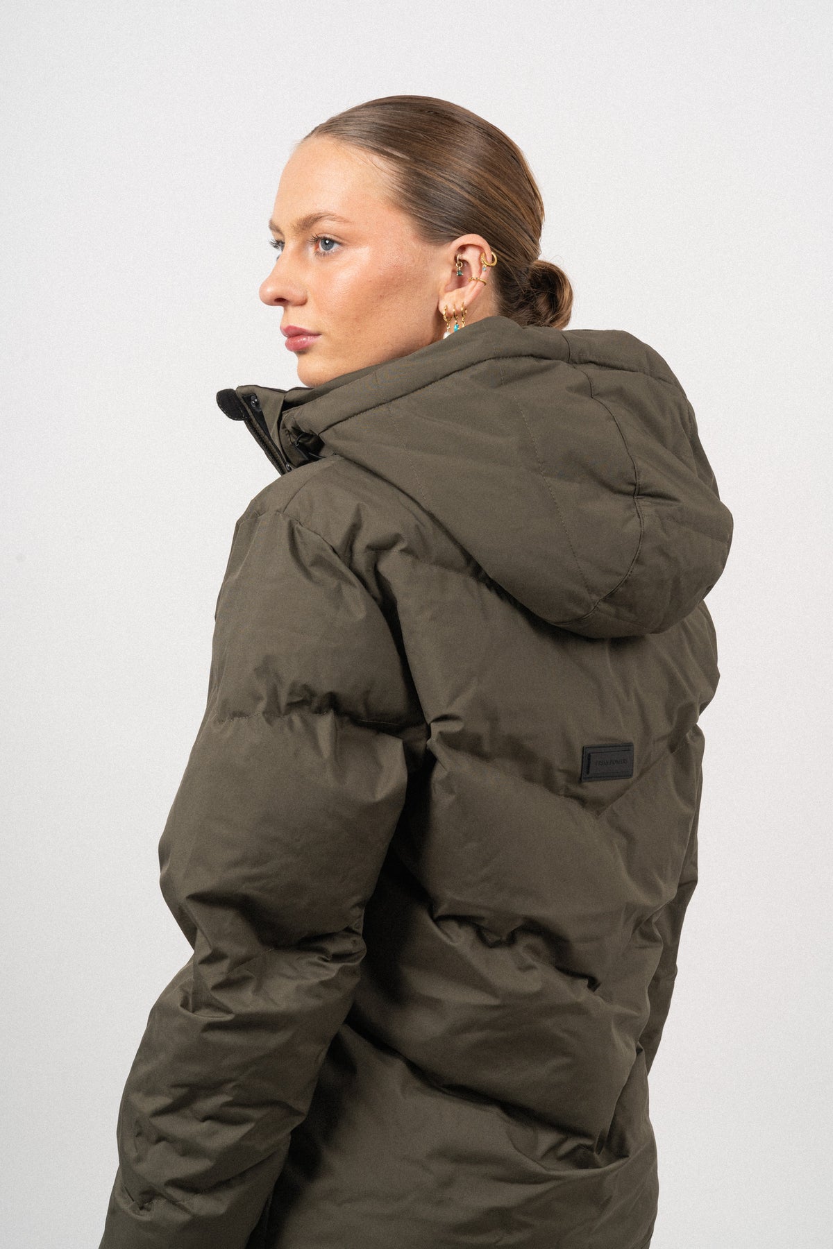 Hailey Jacket - Olive Night