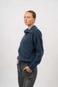 Alana Half-Zip - Ensign Blue
