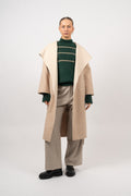 Camille Coat - Light Sand/Cream