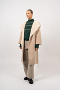 Camille Coat - Light Sand/Cream