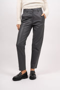 Marie MW Leather Pants - Magnet